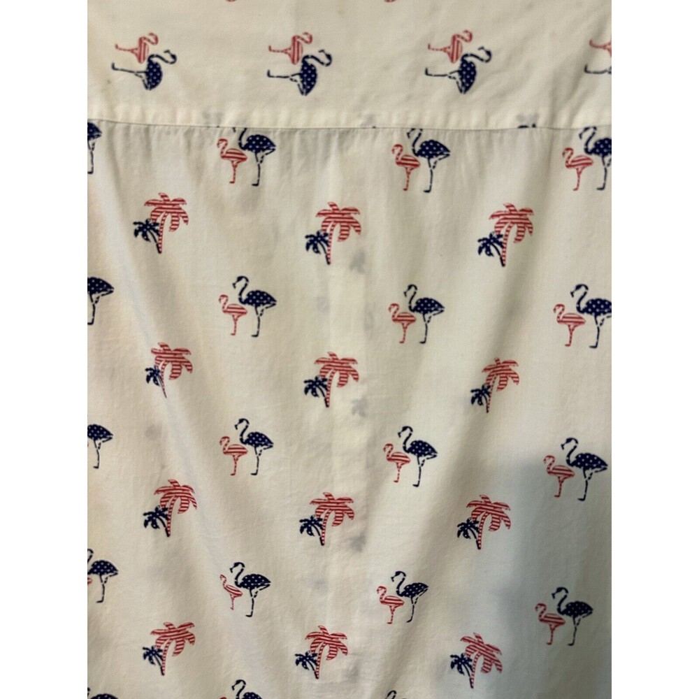 Rugby University Men’s shirt Large Flamingo Short Sleeve 100% Cotton - Picture 11 of 13